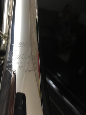 Trompete Yamaha Custon Prata - Foto 3
