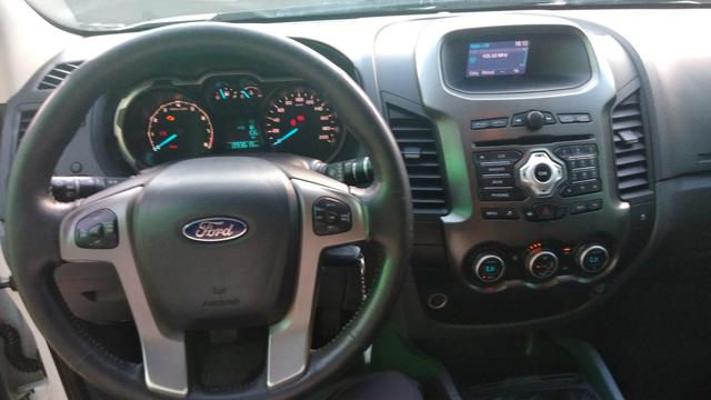 Ranger XLT Cd2 - 4x2 - 2.5 - Branca - Flex -2015- Completa !!! - Foto 11
