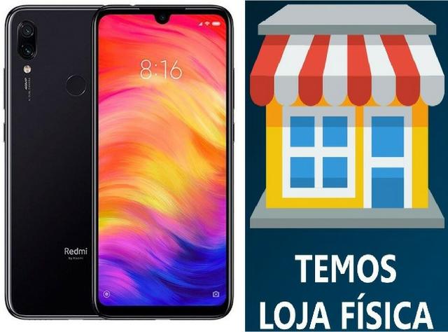 Promoção Xiaomi Note 7 48mpx 4GB Ram 64GB, Preto, Global, Novo lacrado
