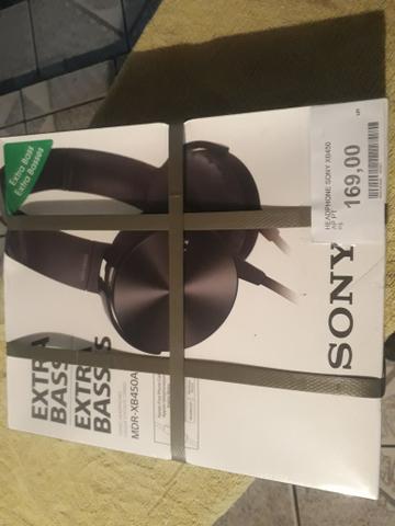 Headphone sony xb450 ap pt - Foto 2