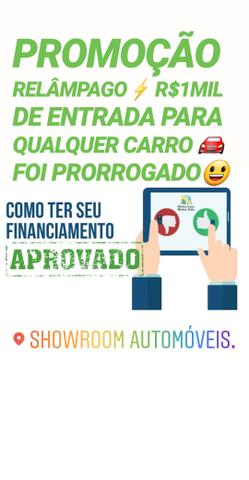 Recuse IMITAÇÕES! R$1MIL DE ENTRADA MESMO SÓ AQUI NA SHOWROOM AUTOMÓVEIS!