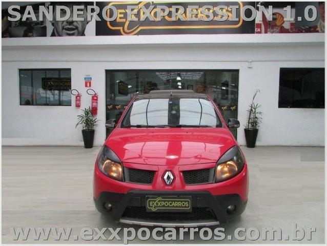 Renault Sandero Expression 1.0 Flex - Ano 2010 - Teto Solar - Bem Conservado - Foto 8