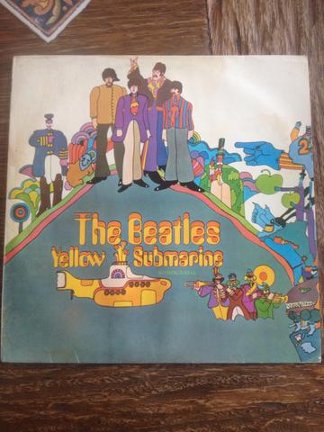 LP The Beatles Yellow Submarine disco vinil