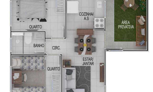 Portal Vila das Praias - Vila de Itapuã - Apartamento 2 quartos na Serra, ES - ID3926 - Foto 4