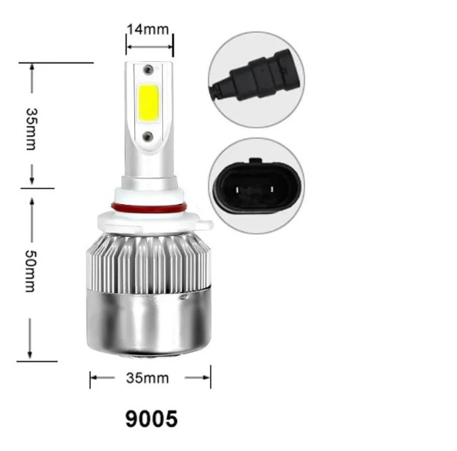 Kit Lampada Led 72w 6000k 7200 Lumens Super Branca - Foto 3