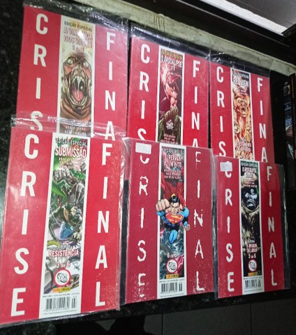 Crise final Mini série em 6 edições completa 