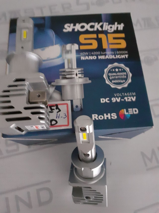 Ultra Led.S15. H-3. Schocklight. Garantia. Nova. Instalada. 