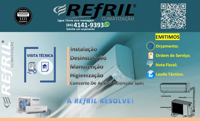 Instalação Ar Condicionado Split, (A Partir De R$ 130) - WhatsApp: (84) 4141-9393 - Eletrodomésticos - Potengi, Natal 1128012327 | OLX Instalação Ar Condicionado Split, (A Partir De R$ 130) - WhatsApp: (84) 4141-9393 - Eletrodomésticos - Potengi, Natal 1128012327 | OLX