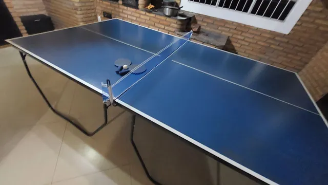 Mesa de ping pong dobrável 160x80cm Outsunny