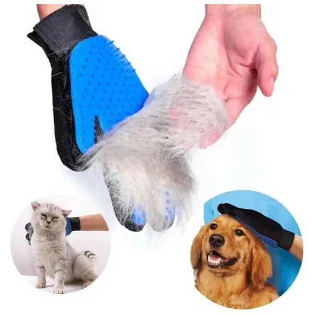 Luva magnética Tira Pelos de Cães e Gatos pet - Foto 2