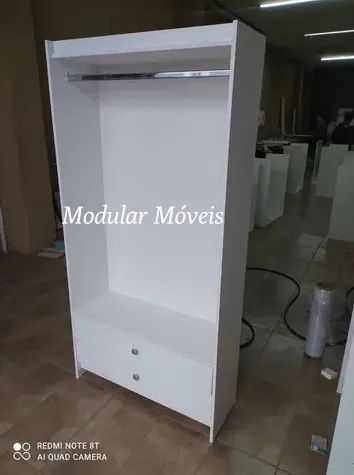 Cabideiro com 2 Gavetas - MDF