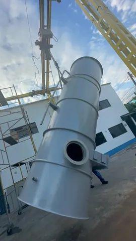 Lavador de Gases de Polipropileno Cinza. (SemiNovo) - Foto 6