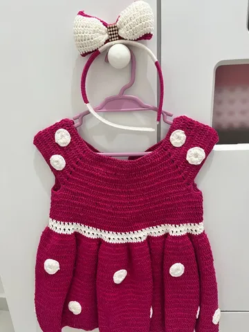 Roupa Moana em Crochê, Roupa Infantil para Menina Usado 82661188