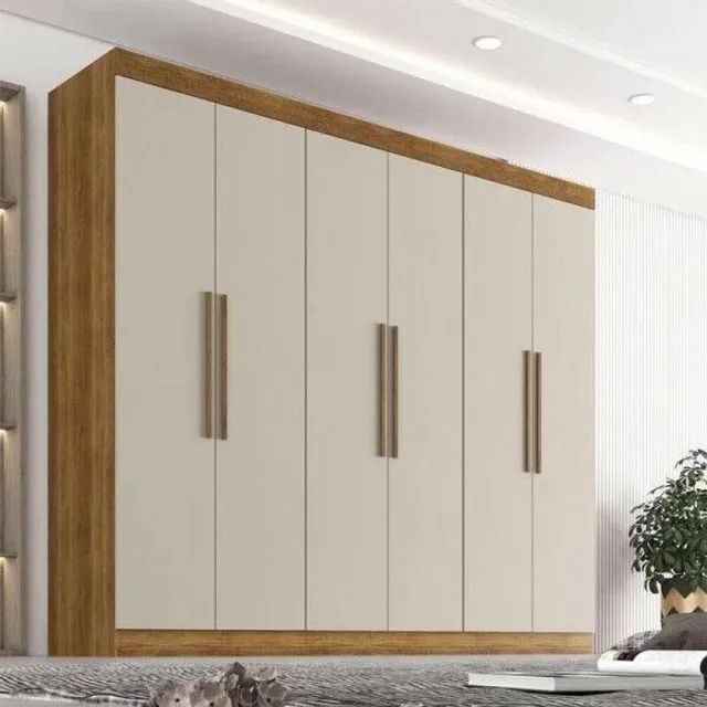 Roupeiro 6 Portas Da Vinci Plus 100% MDF!! Rf337m - Foto 3