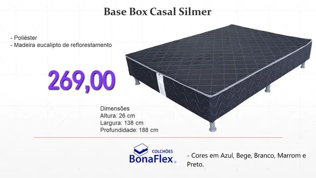 Base Box Casal Silmer- ENTREGA HOJEEE!! 