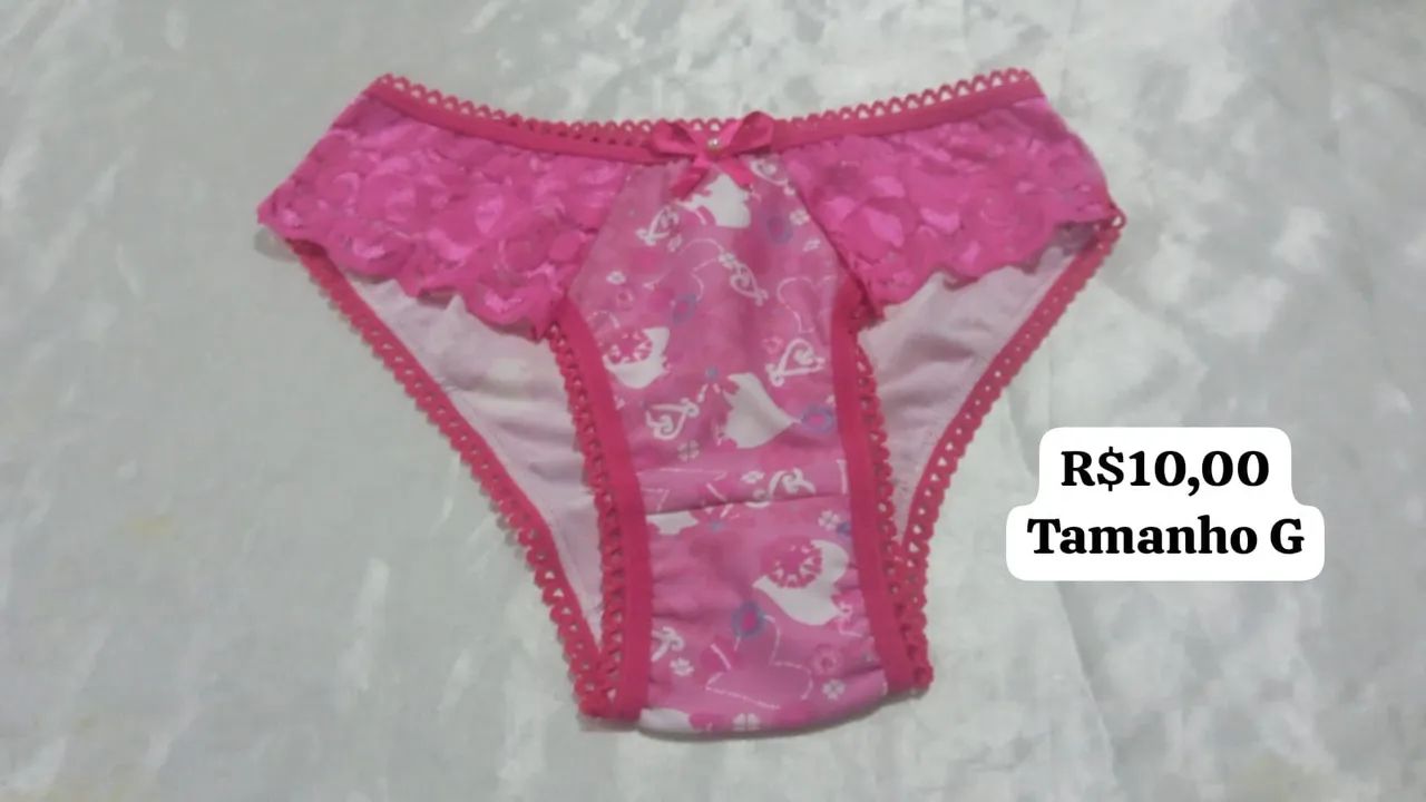 Calcinha conforto e qualidade tamanho G - Foto 5