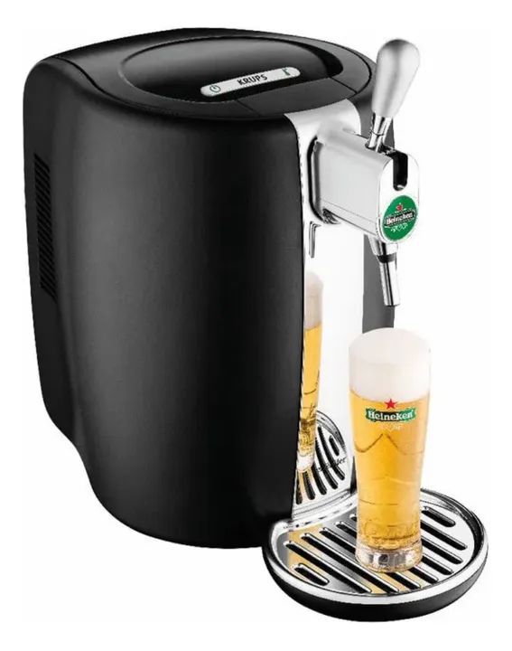 Chopeira Krups Heineken B101 Preto Por 5L