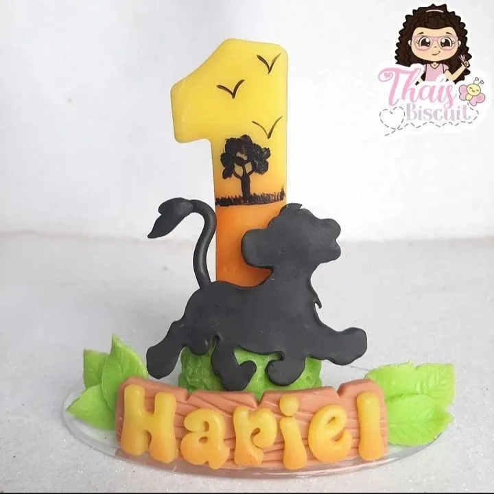 Velas em biscuit