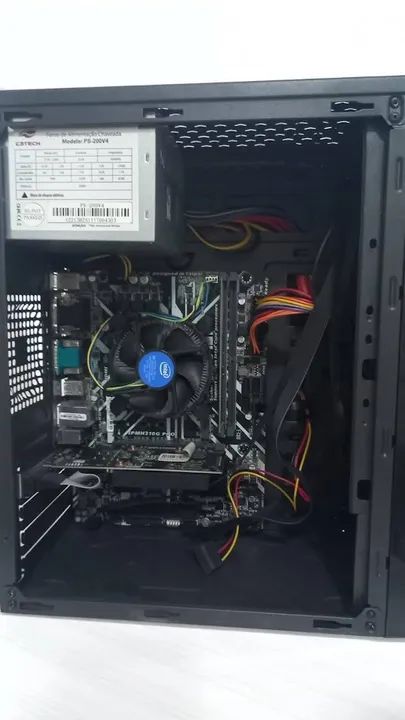 Computador i3-10100f 8gb 120gb ssd windows - Foto 4