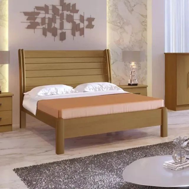 Cama Casal Esmeralda    100% Mdf   F60__Produto Novo! - Foto 4