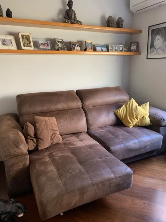 Sofá retrátil e reclinável - Artzzi - Foto 2