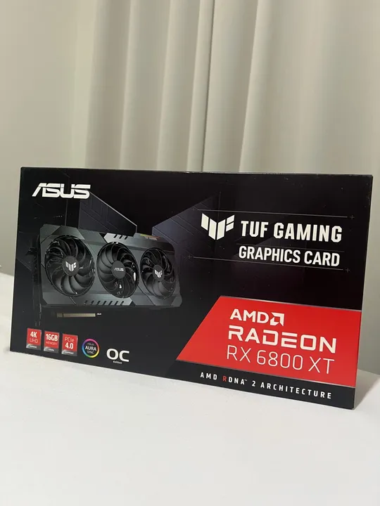 Placa de vídeo AMD radeon RX 6800XT TUF GAMING