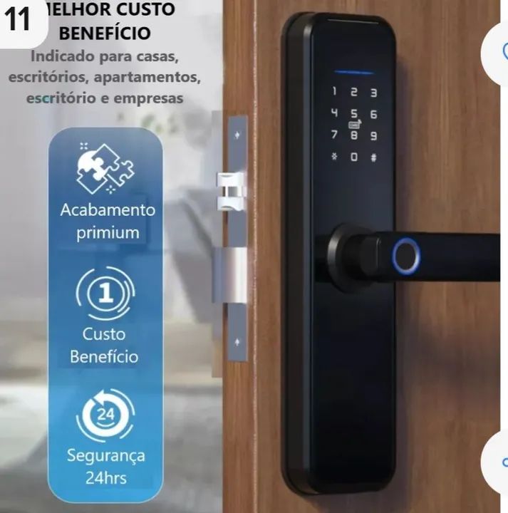 Fechadura digital ou eletrônica. R$ 798,00 instalada. - Foto 2