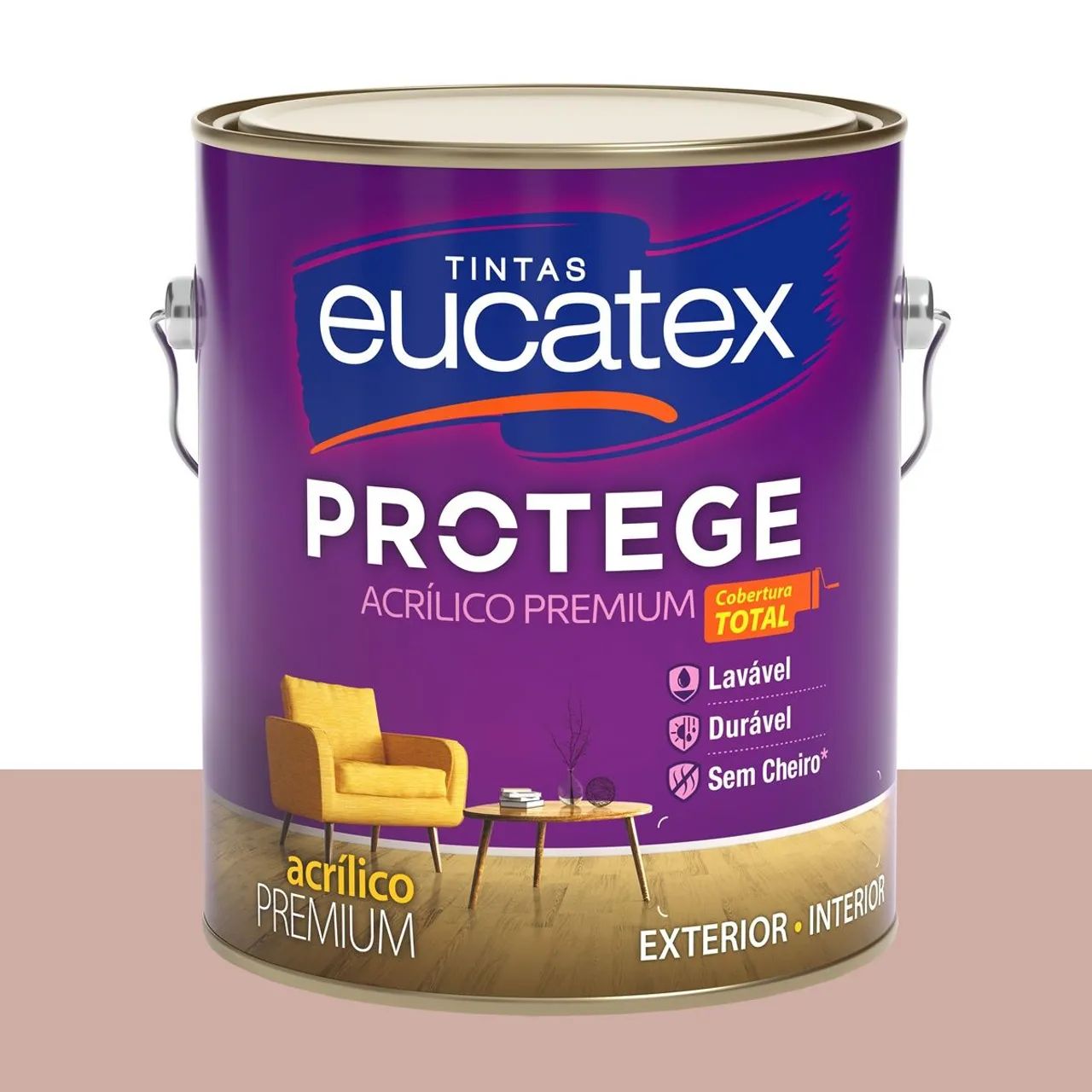 Tinta Acrílica Acetinada Eucatex Árvore dos Sonhos 3,2 L