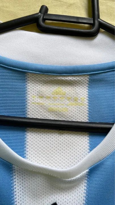 Camisa Argentina Copa 2010 - tam G - Foto 5