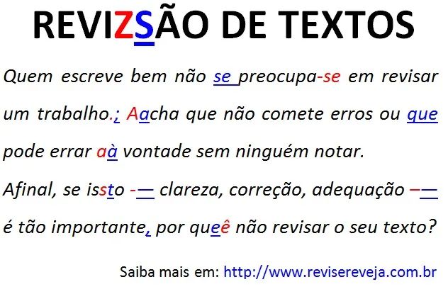 Aulas de redação para concursos e serviços de revisão de textos