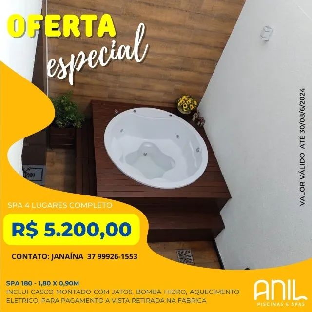 JA - Spa pequeno com bomba e aquecimento - Fábrica Anil Piscinas