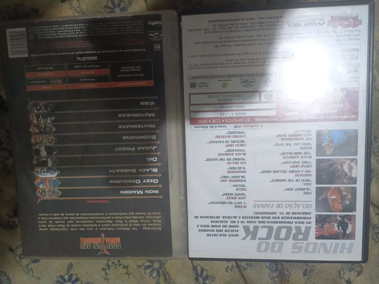 DVDs de Rock - Iron Maiden e Hinos do Rock - Foto 2