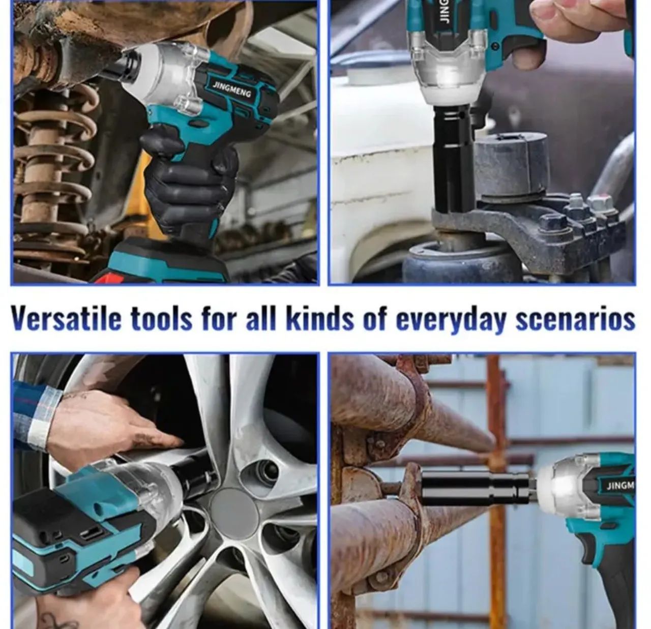 Parafusadeira chave de impacto 21v profissional  - Foto 4