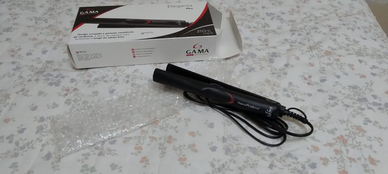 Prancha de cabelo Gama Eleganza Plus 210°C