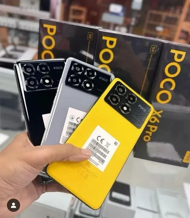Celular Poco X6 Pro 512Gb 12Gb Ram Lacrado Global Entrega Black Segunda Garantia Brinde