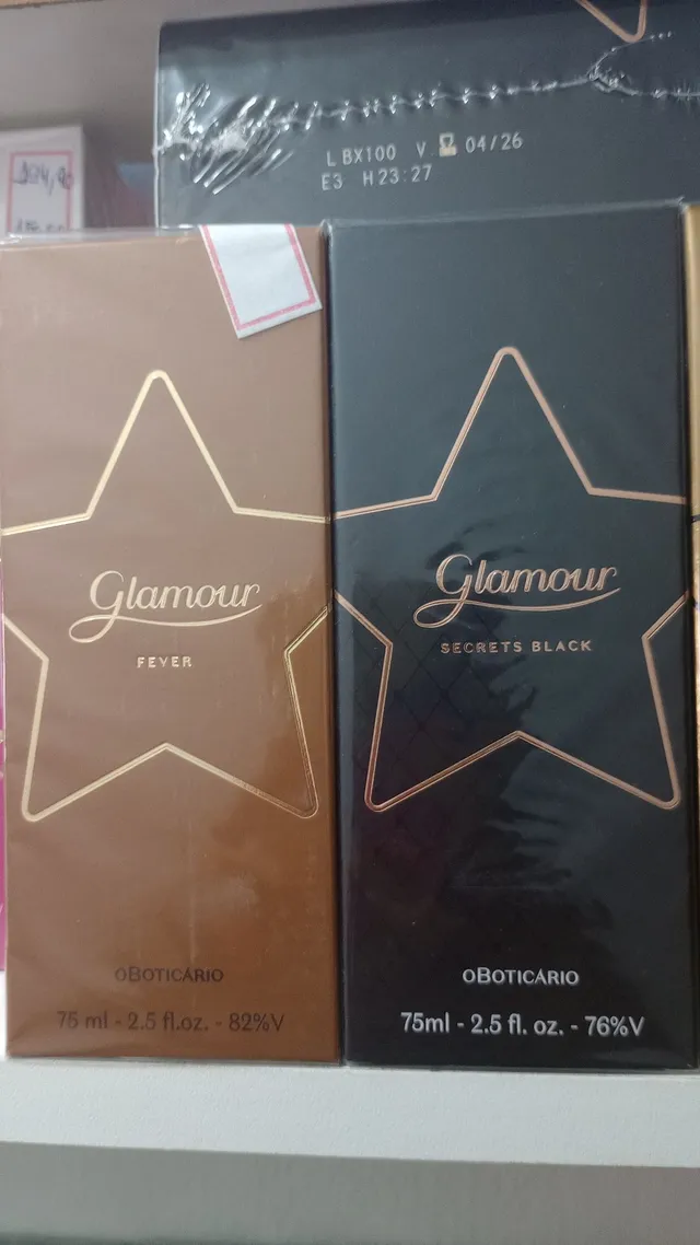 Refil Glamour Secret Black Desodorante Colônia 75ml