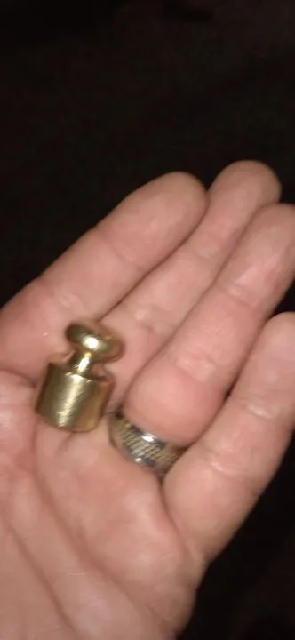 Peso de 50g de bronze para Balança  - Foto 2