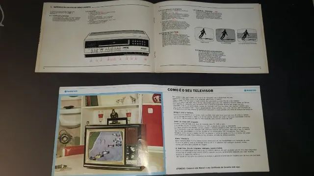 Lote de Manuais(22) antigos de eletrônicos  vide lista em descrição( Raridade) - Foto 4