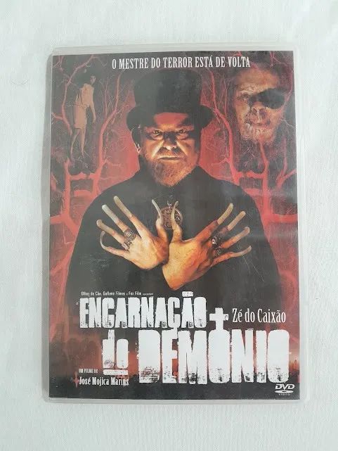 DVD ENCARNAÇÃO DO DEMÔNIO * ZÉ DO CAIXÃO * ORIGINAL