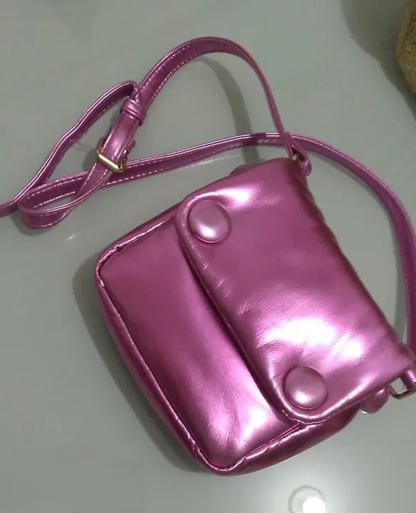 Bolsa rosa pequena 