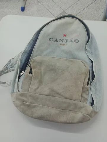 Mochila best sale jeans cantao