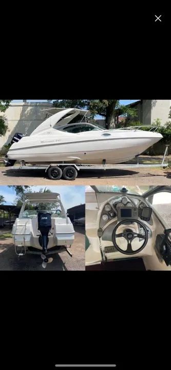 Millenium 240 2013 24 pés Motor Popa Optimax 150HP - Foto 7