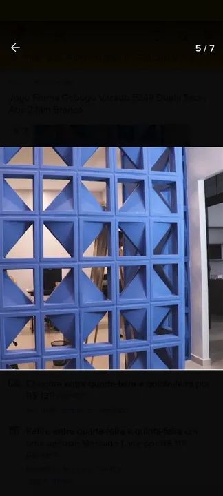 Bloco de Concreto para Divisórias - Novo