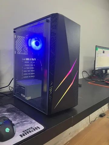 PC Gamer Athlon 200GE | 8 GBs | Placa Vega 3 | SSD 256 GBs Novo c/ Garantia