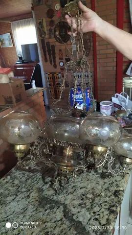 Lustre de Bronze - Foto 4