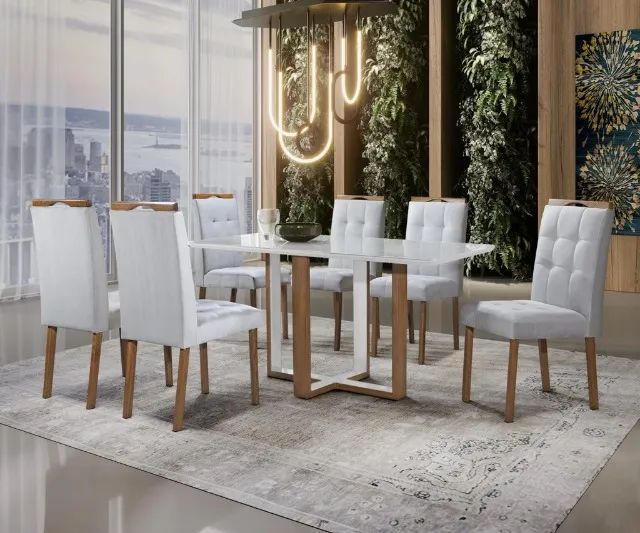 Mesa 6 cadeiras Fabiolá - Foto 2