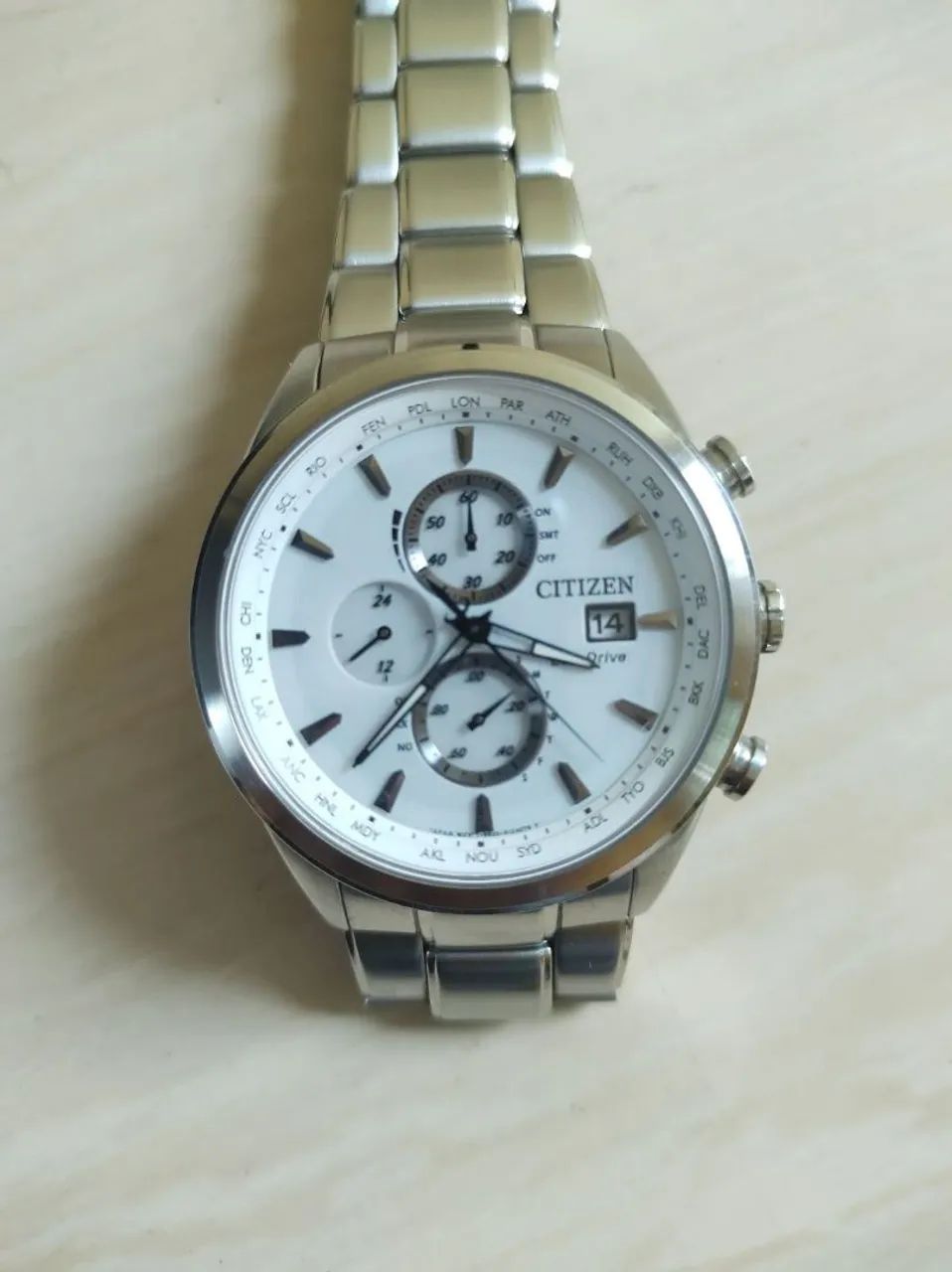 Relógio Citizen Eco-Drive Cronógrafo - Foto 4