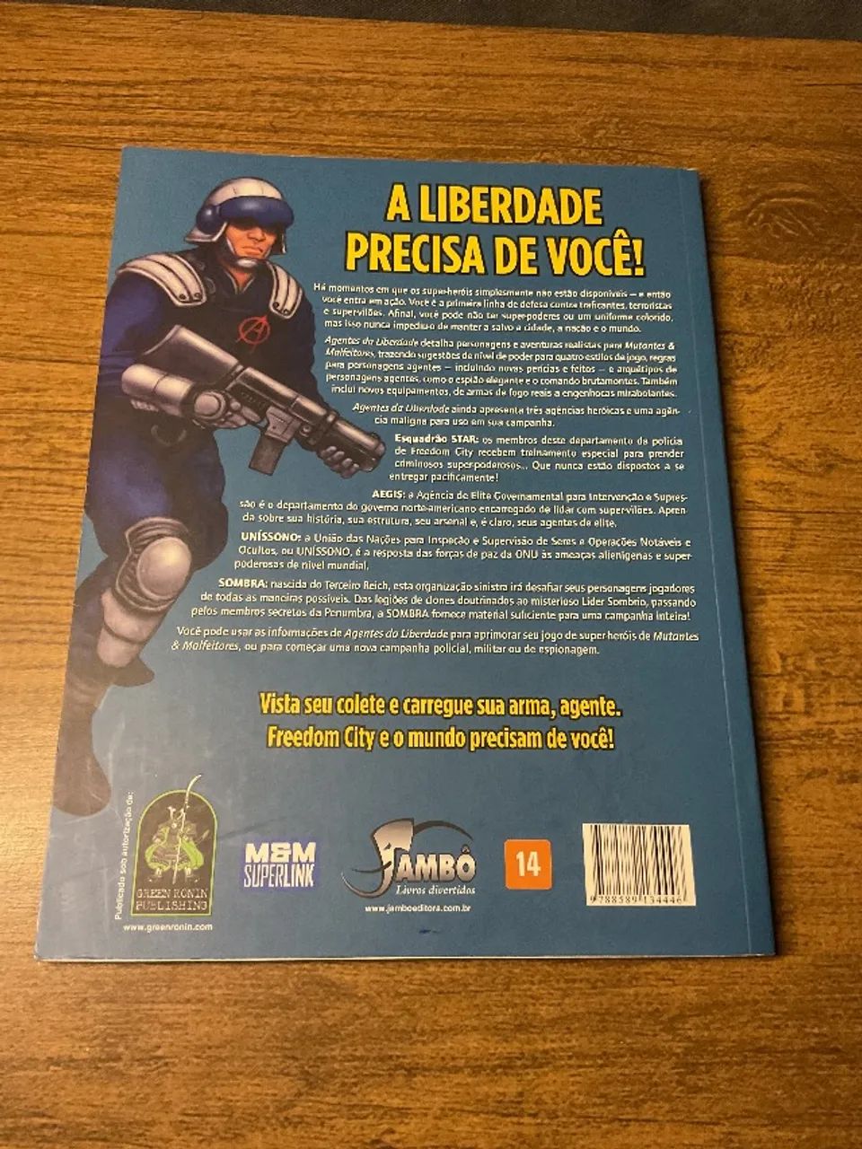 Mutantes e Malfeitores 2ed - Suplementos Poder supremo e Agentes da liberdade - Foto 3