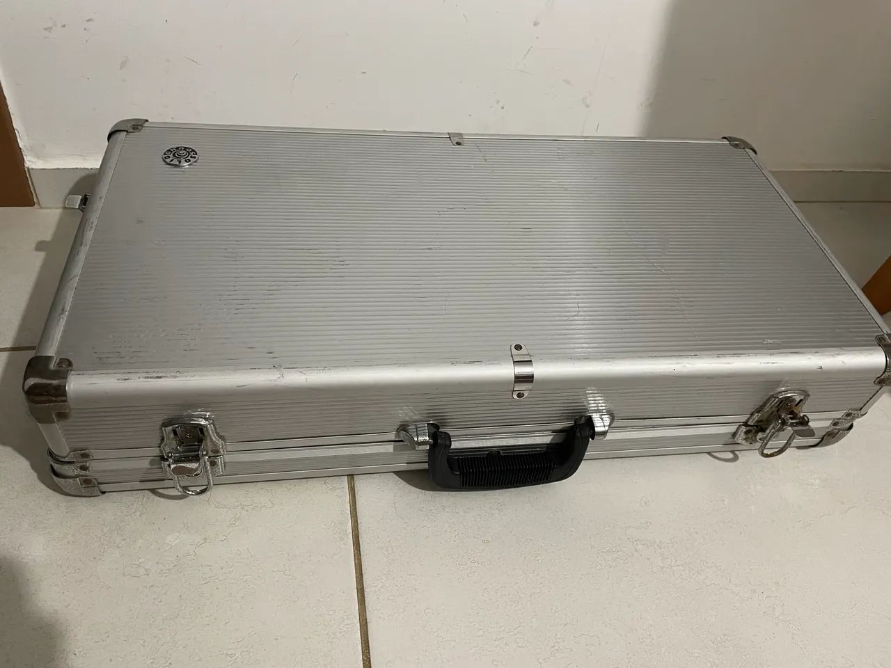 Pedaleira Boss GT100 com Flight Case da Solid Sound. - Foto 3