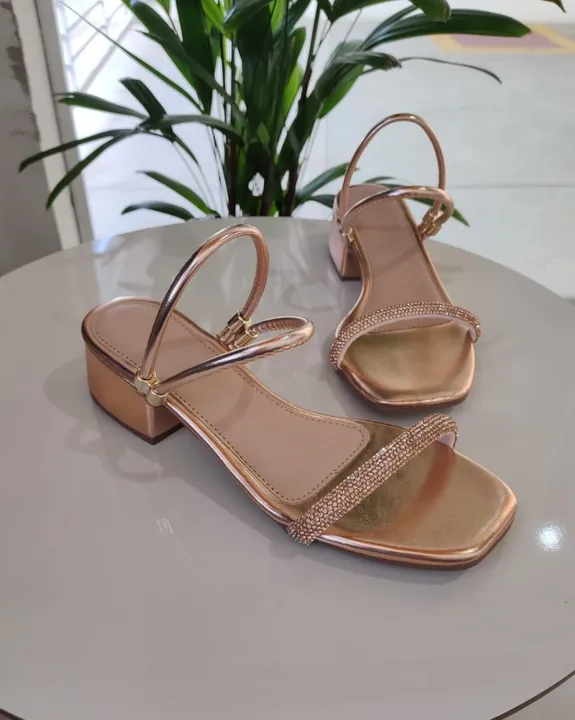 Saltinho Feminino Cobre Dourado